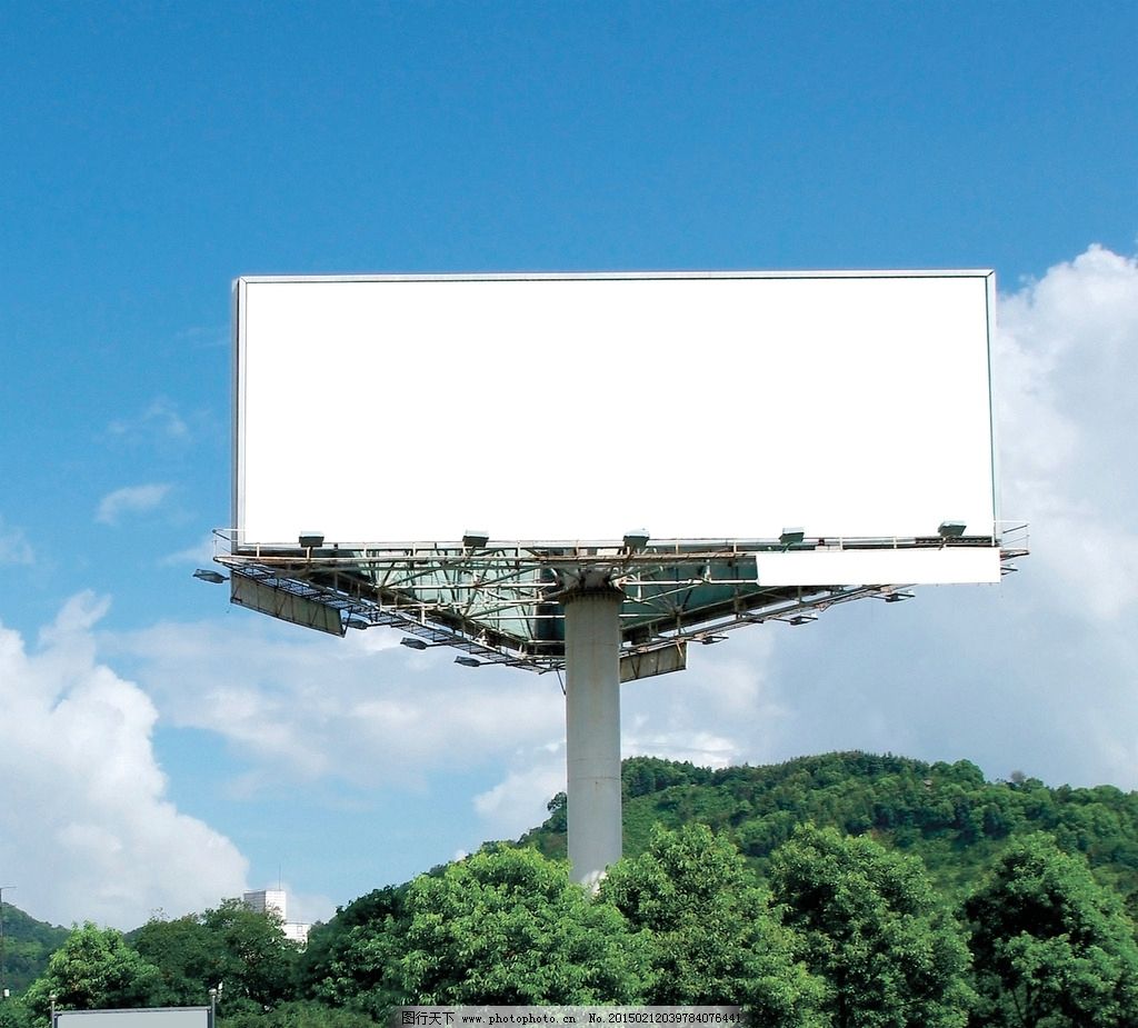 戶外廣告牌圖片